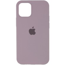 Чохол Silicone Case Full Protective (AA) для Apple iPhone 12 Pro Max (6.7") – Сірий