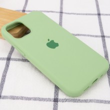 Чехол Silicone Case Full Protective (AA) для Apple iPhone 12 Pro Max (6.7") – Мятный