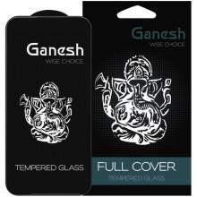 Защитное стекло Ganesh (Full Cover) для Apple iPhone 12 Pro Max (6.7") (Черный)