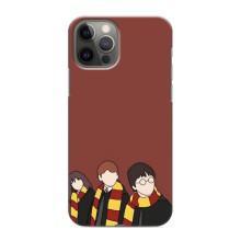 Чехлы с Гарри Поттером для iPhone 12 Pro Max (AlphaPrint) – Гарри с друзьями
