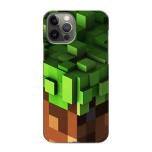 Чехол Майнкрафт на iPhone 12 Pro Max (AlphaPrint) Minecraft – текстура Майнкрафт