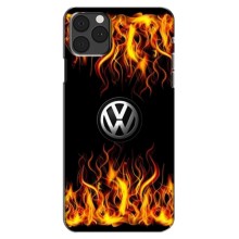 Чехол "Фольксваген" для iPhone 12 Pro Max (Огненный Лого)