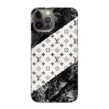 Чехол Стиль Louis Vuitton на iPhone 12 Pro Max (LV на белом)