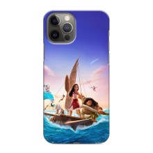 Чехол с мультфильмом Моана iPhone 12 Pro Max (Моана и Мауи)