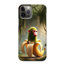 Чехол с мемами тралалело тралала для iPhone 12 Pro Max – Шимпанзини бананини