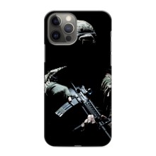 Чехол с украинским воином на iPhone 12 Pro Max – Украинский снайпер