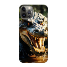 Чехол с картинкой «Хищники» для iPhone 12 Pro Max (Крокодил)