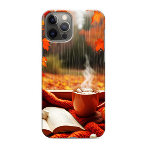 Чохол з унікальним дизайном 'Осінь з кавою' для iPhone 12 Pro Max