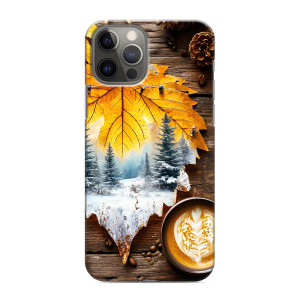 Чохол з унікальним дизайном 'Осінь з кавою' для iPhone 12 Pro Max