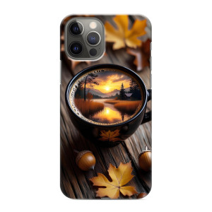 Чохол з унікальним дизайном 'Осінь з кавою' для iPhone 12 Pro Max