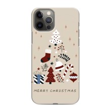 Різдвяні Чохли для iPhone 12 Pro Max (VPrint) (Merry Christmas)