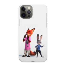 Силиконовый чехол с принтом Зоотрополіс для iPhone 12 Pro Max – Джуди и Ник