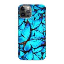 Силиконовый бампер с картинкой животных для iPhone 12 Pro Max (Крылья бабочек)