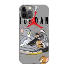 Силиконовый Чехол Nike Air Jordan на Айфон 12 Про Макс (Air Jordan)