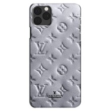 Текстурный Чехол Louis Vuitton для Айфон 12 Про Макс (Белый ЛВ)