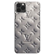 Текстурный Чехол Louis Vuitton для Айфон 12 Про Макс (Бежевый ЛВ)