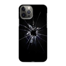 Текстурный Чехол для iPhone 12 Pro Max (Биток стекло)