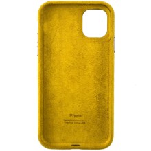 Чехол ALCANTARA Case Full для Apple iPhone 12 Pro / 12 (6.1") – Желтый