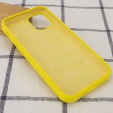 Чохол Silicone Case Full Protective (AA) для Apple iPhone 12 Pro / 12 (6.1") – Жовтий