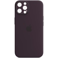Чехол Silicone Case Full Camera Protective (AA) для Apple iPhone 12 Pro (6.1") – Фиолетовый
