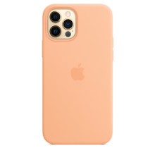 Чехол Silicone Case Full Protective (AA) для Apple iPhone 12 Pro / 12 (6.1") – Оранжевый