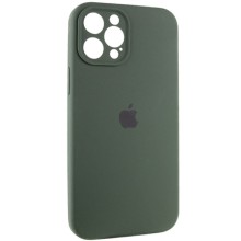 Чохол Silicone Case Full Camera Protective (AA) для Apple iPhone 12 Pro (6.1") – Зелений
