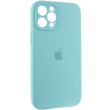 Чехол Silicone Case Full Camera Protective (AA) для Apple iPhone 12 Pro (6.1") – Бирюзовый