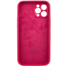 Чохол Silicone Case Full Camera Protective (AA) для Apple iPhone 12 Pro (6.1") – Червоний