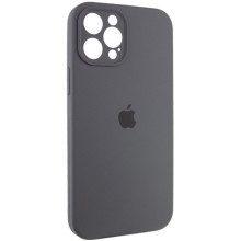 Чохол Silicone Case Full Camera Protective (AA) для Apple iPhone 12 Pro (6.1") – Сірий