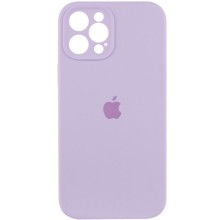 Чохол Silicone Case Full Camera Protective (AA) для Apple iPhone 12 Pro (6.1") – Бузковий