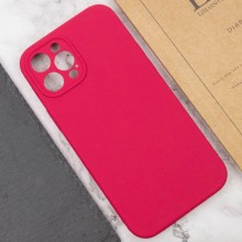 Чехол Silicone Case Full Camera Protective (AA) NO LOGO для Apple iPhone 12 Pro (6.1") – Красный