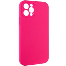 Чехол Silicone Case Full Camera Protective (AA) NO LOGO для Apple iPhone 12 Pro (6.1") – Розовый