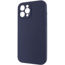 Чехол Silicone Case Full Camera Protective (AA) NO LOGO для Apple iPhone 12 Pro (6.1") – Темно-синий