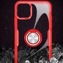TPU+PC чохол Deen CrystalRing for Magnet (opp) для Apple iPhone 12 Pro / 12 (6.1") – Безбарвний