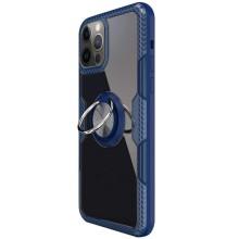 TPU+PC чохол Deen CrystalRing for Magnet (opp) для Apple iPhone 12 Pro / 12 (6.1") – Безбарвний
