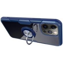 TPU+PC чохол Deen CrystalRing for Magnet (opp) для Apple iPhone 12 Pro / 12 (6.1") – Безбарвний