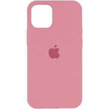 Чехол Silicone Case Full Protective (AA) для Apple iPhone 12 Pro / 12 (6.1") – Розовый