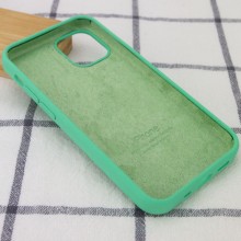 Чехол Silicone Case Full Protective (AA) для Apple iPhone 12 Pro / 12 (6.1") – Зеленый