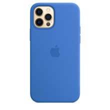 Чехол Silicone Case Full Protective (AA) для Apple iPhone 12 Pro / 12 (6.1") – Синий