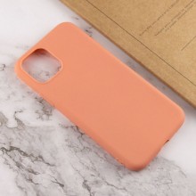 Силиконовый чехол Candy для Apple iPhone 12 Pro / 12 (6.1") – Rose Gold