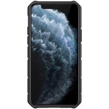 TPU+PC чехол Nillkin CamShield Armor (шторка на камеру) для Apple iPhone 12 Pro / 12 (6.1")  – Зеленый