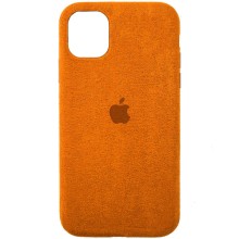 Чехол ALCANTARA Case Full для Apple iPhone 12 Pro / 12 (6.1") – Оранжевый