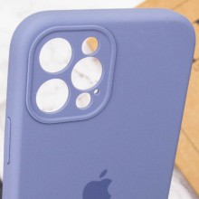 Чехол Silicone Case Full Camera Protective (AA) для Apple iPhone 12 Pro (6.1") – Серый