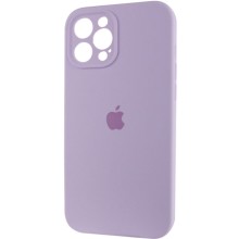 Чехол Silicone Case Full Camera Protective (AA) для Apple iPhone 12 Pro (6.1") – Сиреневый