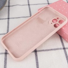 Чехол Silicone Case Full Camera Protective (AA) для Apple iPhone 12 Pro (6.1") – Розовый