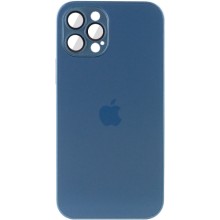 Чохол TPU+Glass Sapphire matte case для Apple iPhone 12 Pro (6.1") – Navy Blue