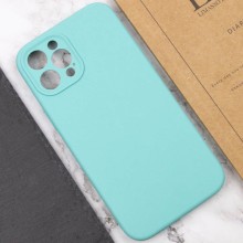 Чехол Silicone Case Full Camera Protective (AA) NO LOGO для Apple iPhone 12 Pro (6.1") – Бирюзовый