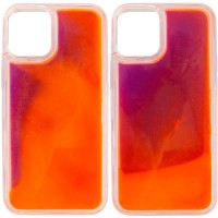 Неоновый чехол Neon Sand glow in the dark для Apple iPhone 12 Pro / 12 (6.1") – Фиолетовый