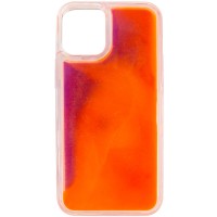 Неоновый чехол Neon Sand glow in the dark для Apple iPhone 12 Pro / 12 (6.1") – Фиолетовый