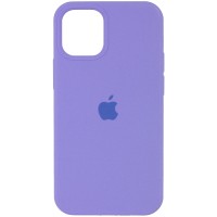 Чехол Silicone Case Full Protective (AA) для Apple iPhone 12 Pro / 12 (6.1") – Сиреневый